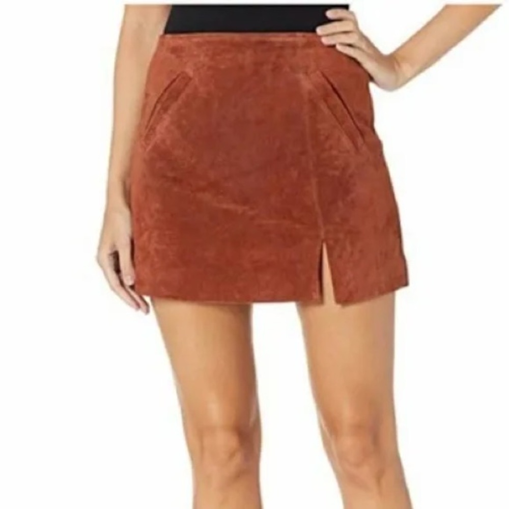 Brown mini skirt (Size: 27)